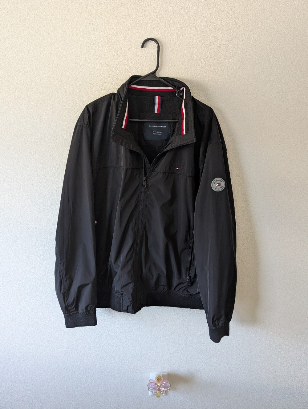 Unisex Tommy Hilfiger Water Resistant Wind Breaker Jacket SZ XXL